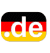 Logo van de Duitse registry. Bij Heights kunt u Duitse domeinnamen registreren.