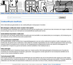 Anthonynotos.nl - Alles over creditcards